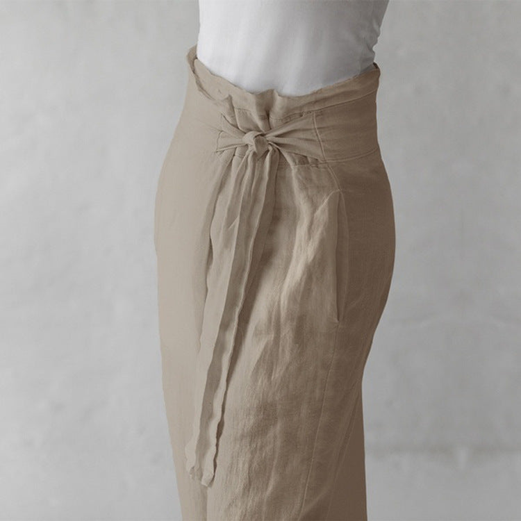 Temperament wide-leg casual pants