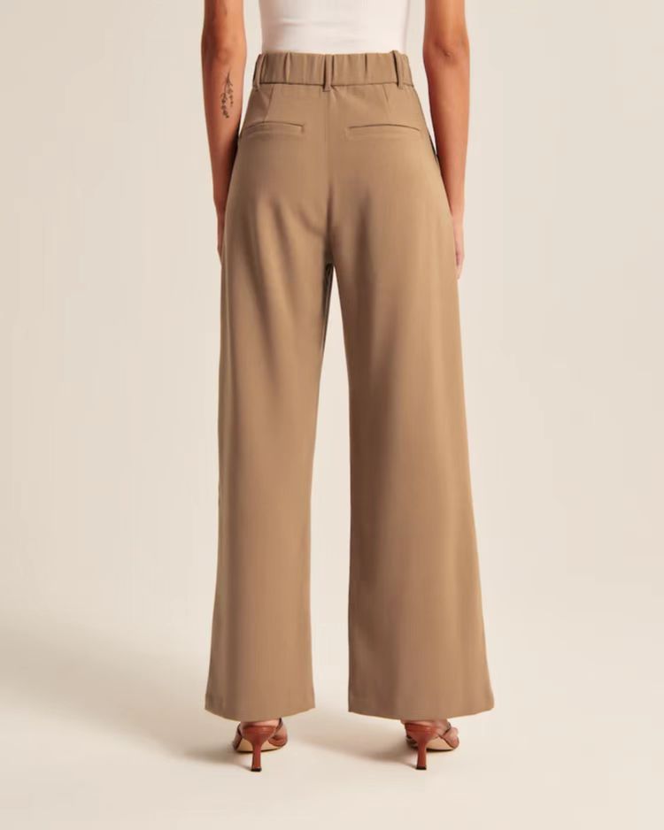 Straight Wide Leg Pocket Pants